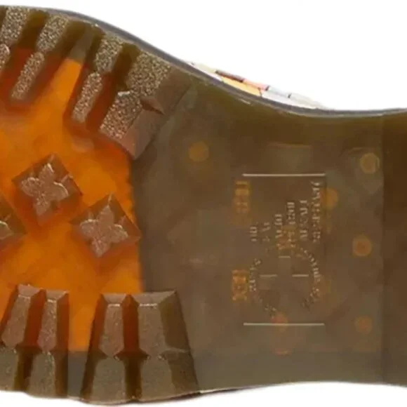 DR. MARTENS JADON RETRO RAY CANVAS PLATFORM 8 EYE SIDE ZIP Women's Size 11 US - Picture 13 of 15